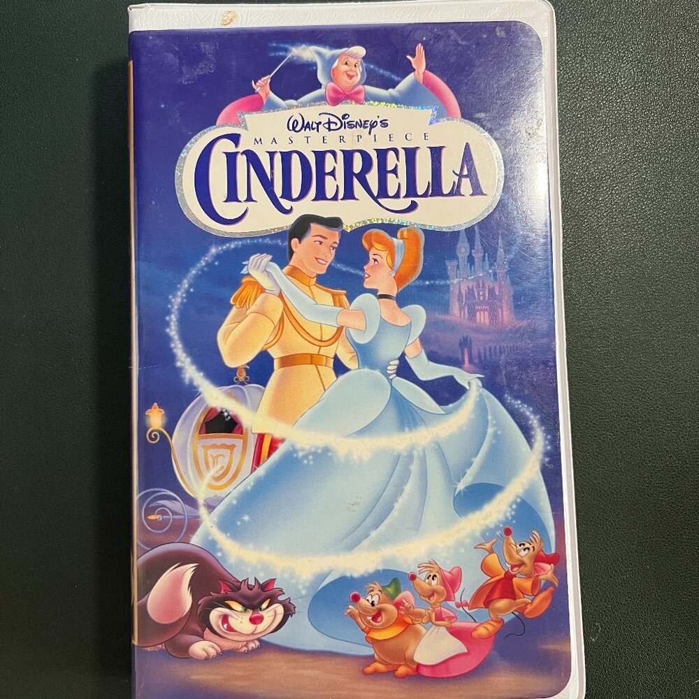 Disney VHS - Cinderella (1995) - Masterpiece Collection - 5265-1 First Pressing